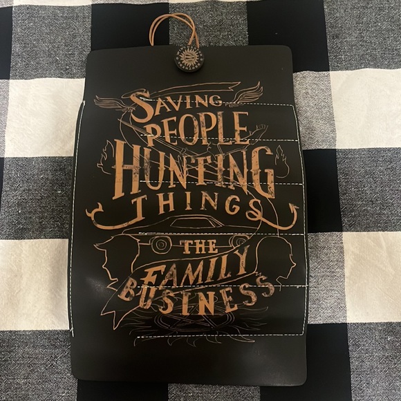 Supernatural Roll Up Leather Pen Case. - Picture 5 of 7